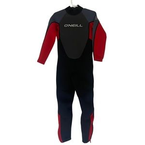 O’Neil Kids Reactor 3/2mm Back Zip Full Wetsuit Youth Size 4